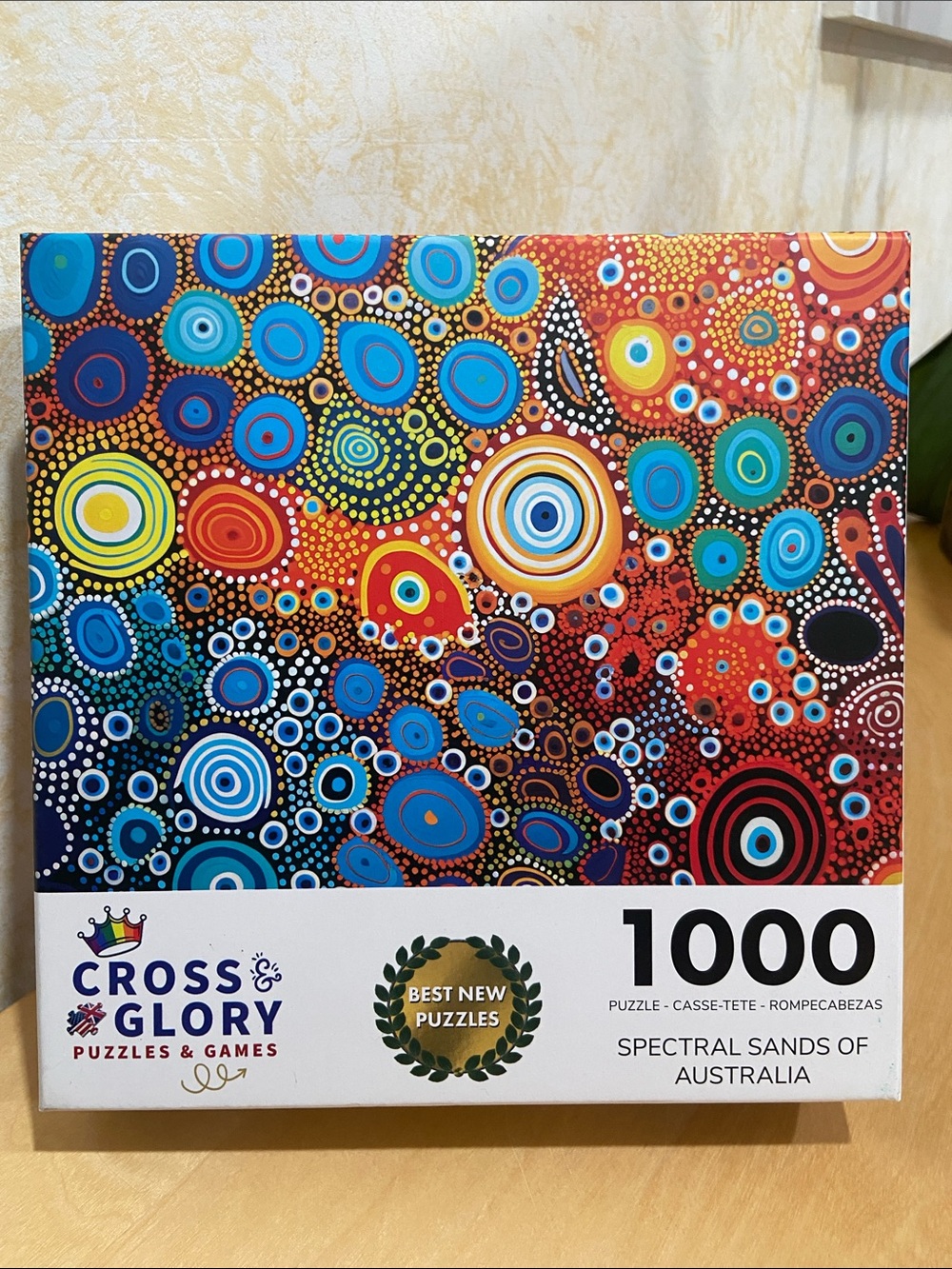 Cross & Glory 1000-Piece Puzzle - Spectral Sands of Australia (Multicolor)